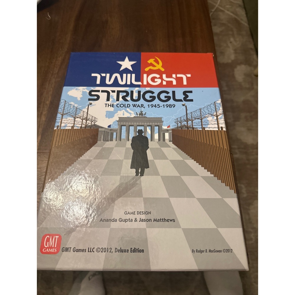 Twilight Struggle Deluxe Edition Board Game GMT Games Cold War Strategy 2012